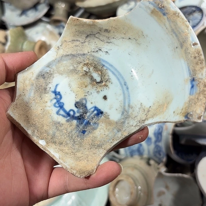 瓷片瓷片标本，顺丰包邮