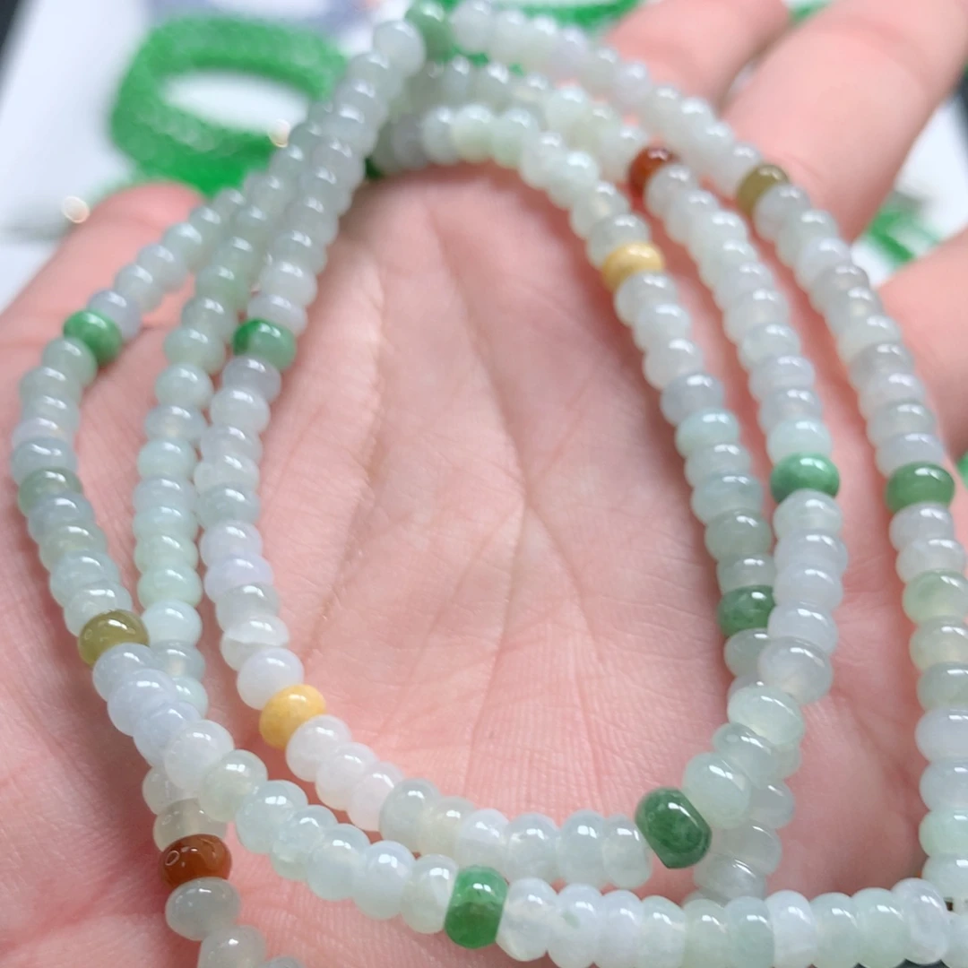 翡翠未镶嵌手链翡翠