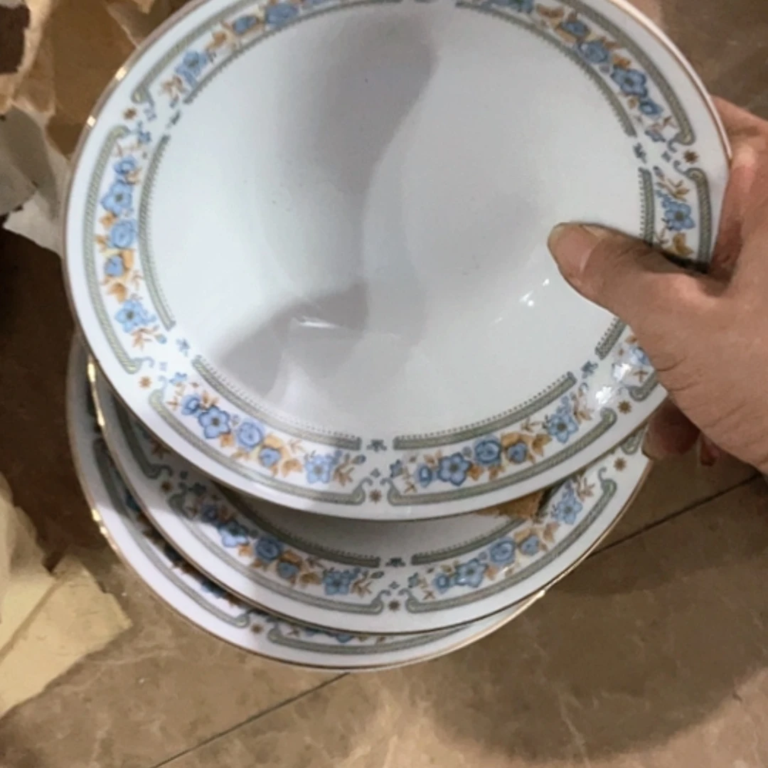 【闪购商品】瓷片景德镇陶瓷18公分4个