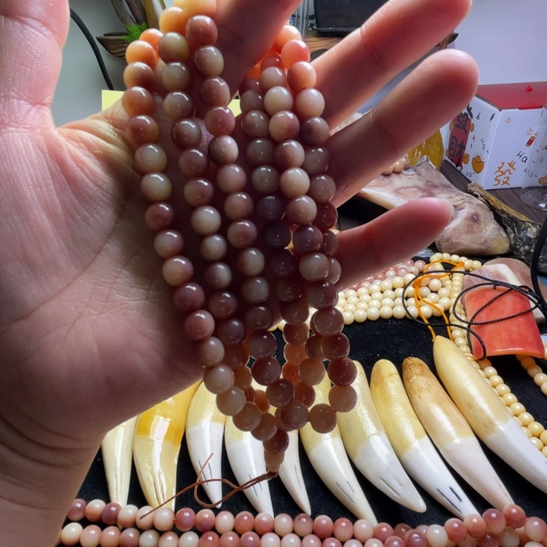 驼骨把件努****?链子脖挂