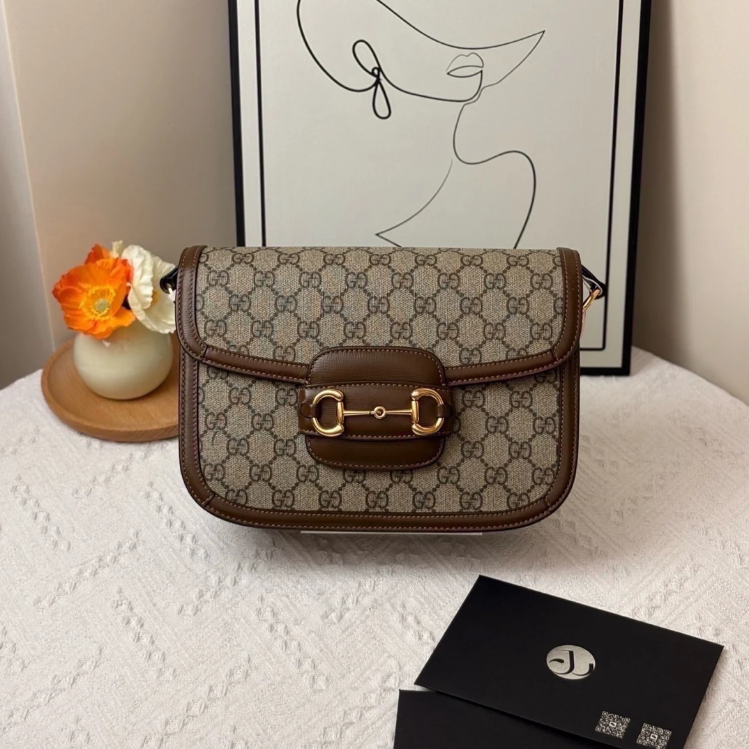 95新 GUCCI/古驰 1955中号棕 036/22年/JW8198
