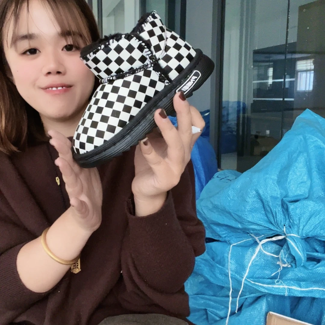 加绒加厚雪地靴17内长