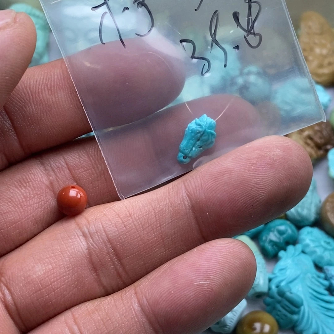 柠***泡南红玛瑙未镶嵌珠宝半成品