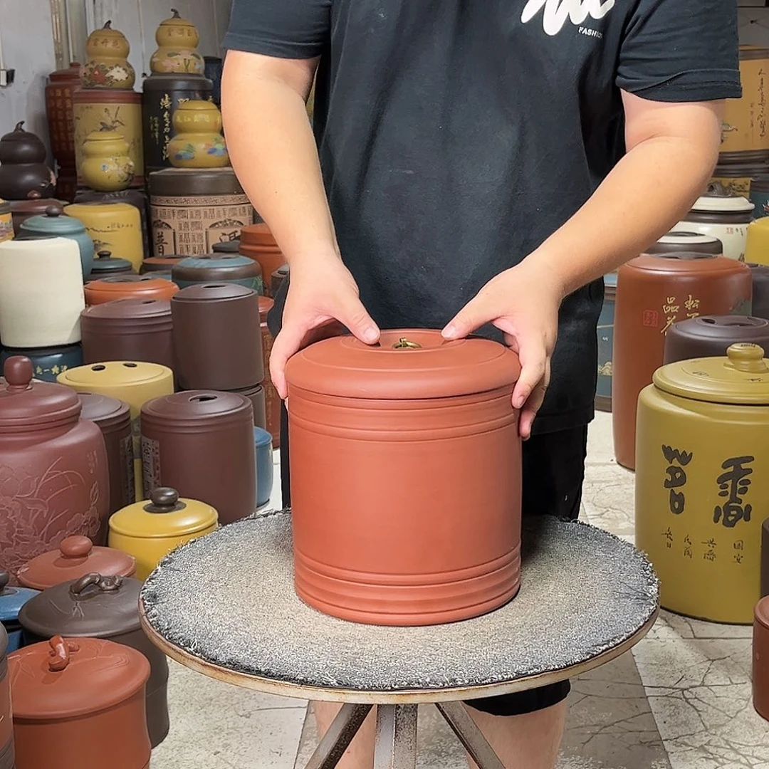 紫砂茶叶罐茶叶罐