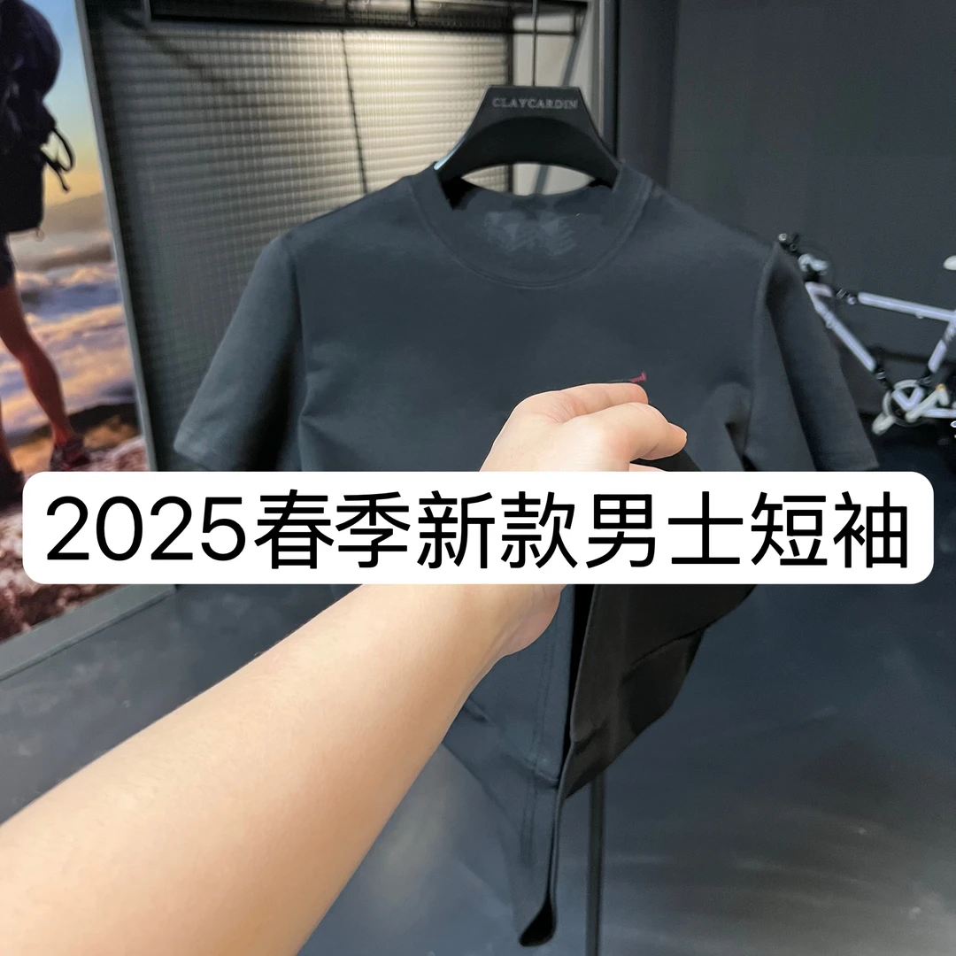【RY】66992-春季新款男士休闲百搭上衣修身圆领打底半袖2-12B