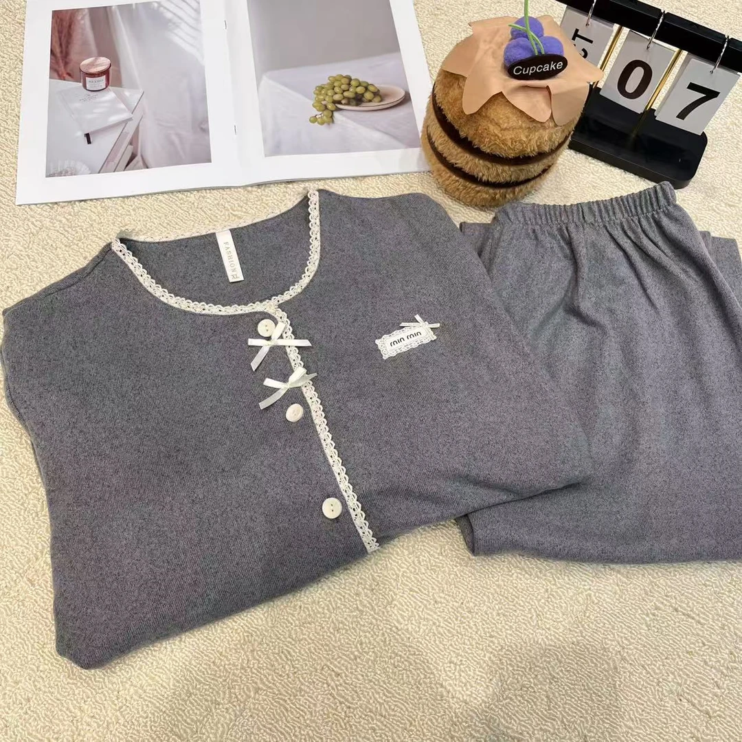 李园家1号店-自带胸垫家居服两件套