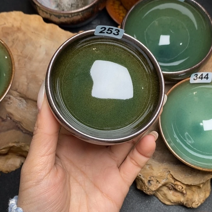 小***）茶盏建窑建盏主人杯253