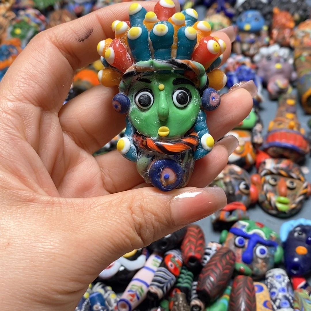 琉璃颈饰印度尼西亚国王