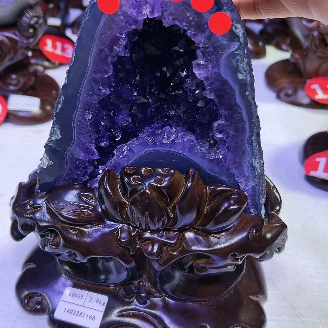 未镶嵌大型摆件（非配饰）紫晶晶