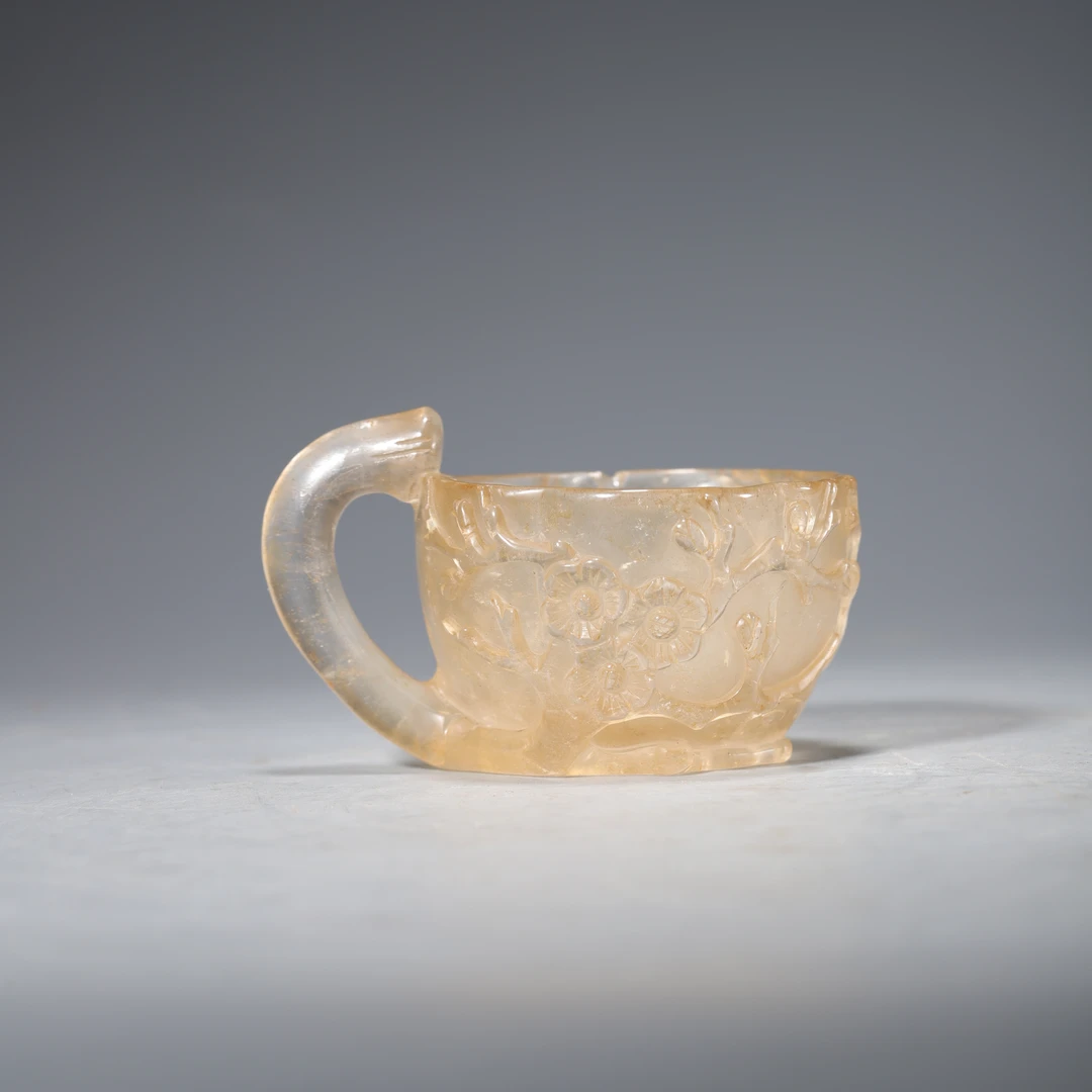 ZH33 明代 水晶杯