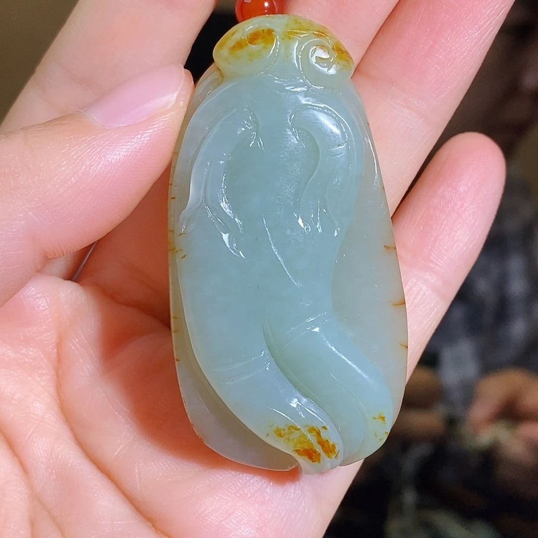颈饰未镶嵌和田玉