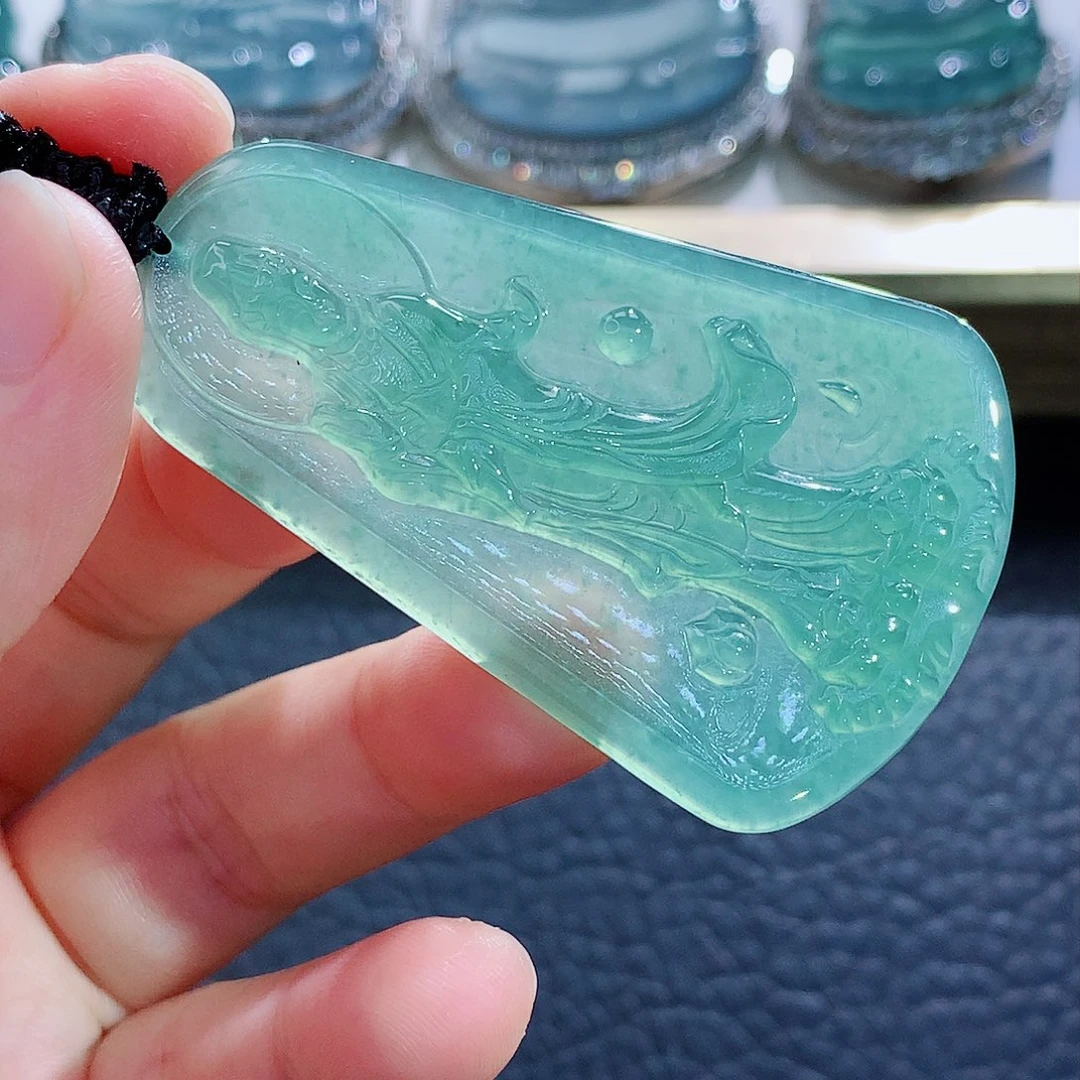 未镶嵌挂件翡翠翡翠