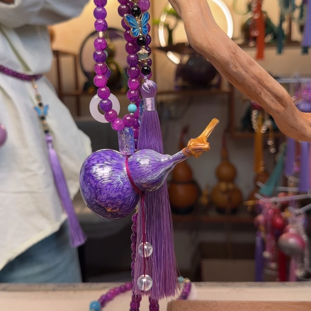 66 天然葫芦手作挂件