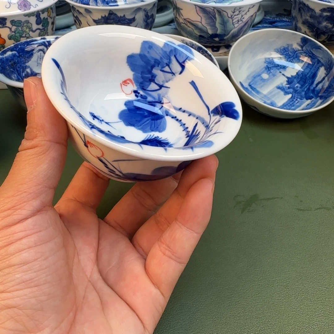 纯手工纯手绘茶具石头41