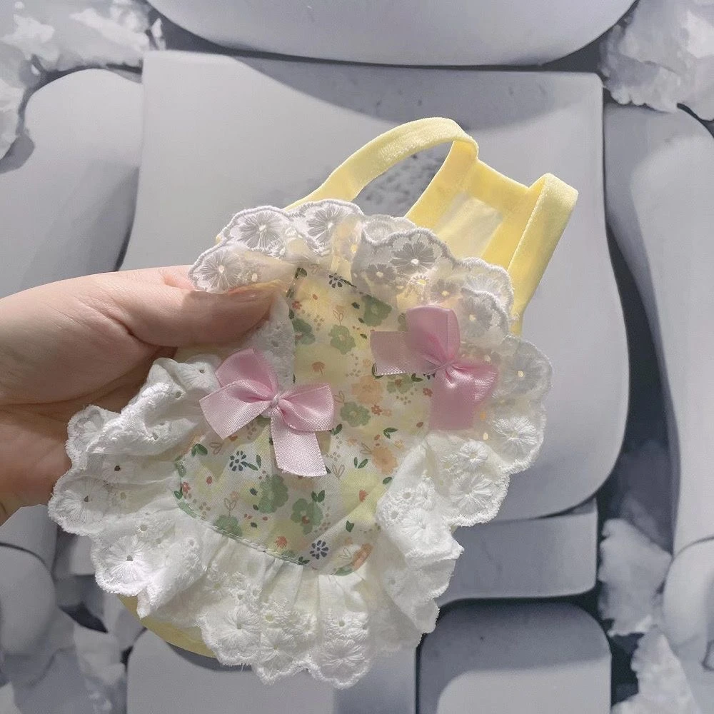 夏款宠物女仆服装透气可爱小狗狗小猫咪约克夏泰迪马尔济斯小犬裙