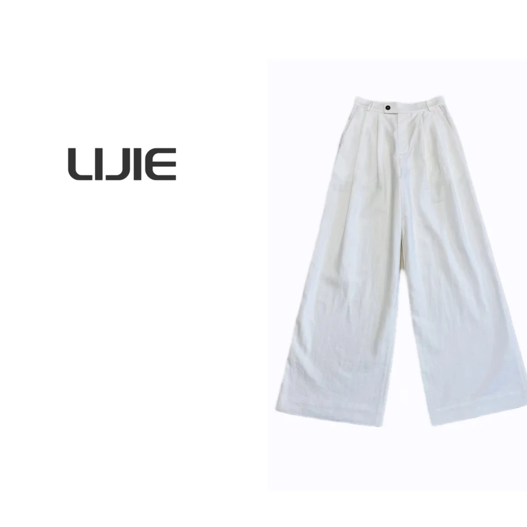 【深圳丽姐-彤彤】亚麻直筒裤