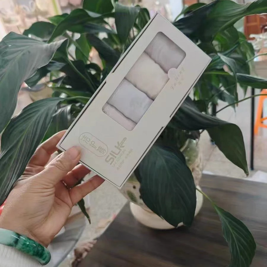 璐颖•洁护裤^80支兰精莫代尔•SILK桑蚕丝底档内裤《礼盒装五条》01