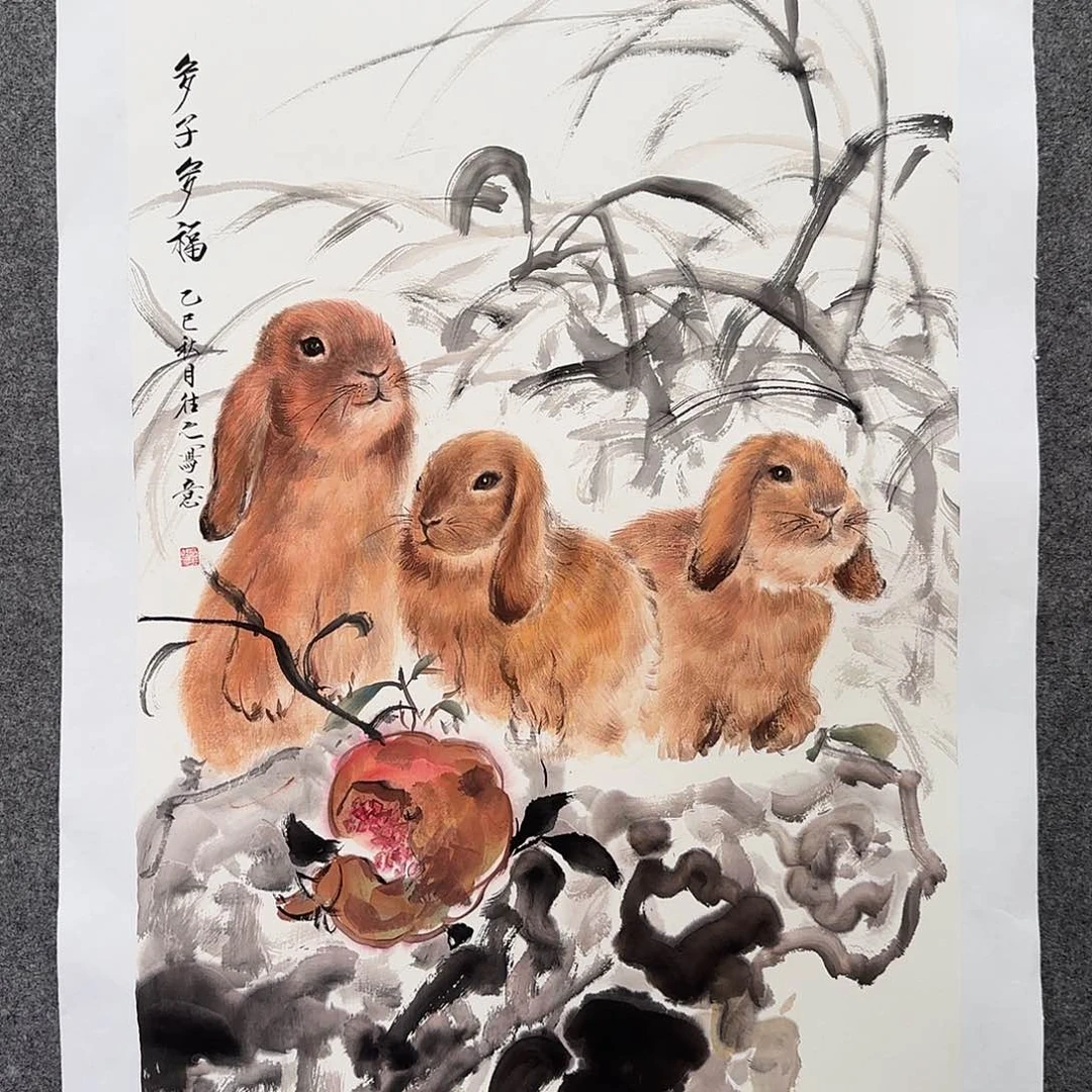 国画s****n于艳红老师手绘作品