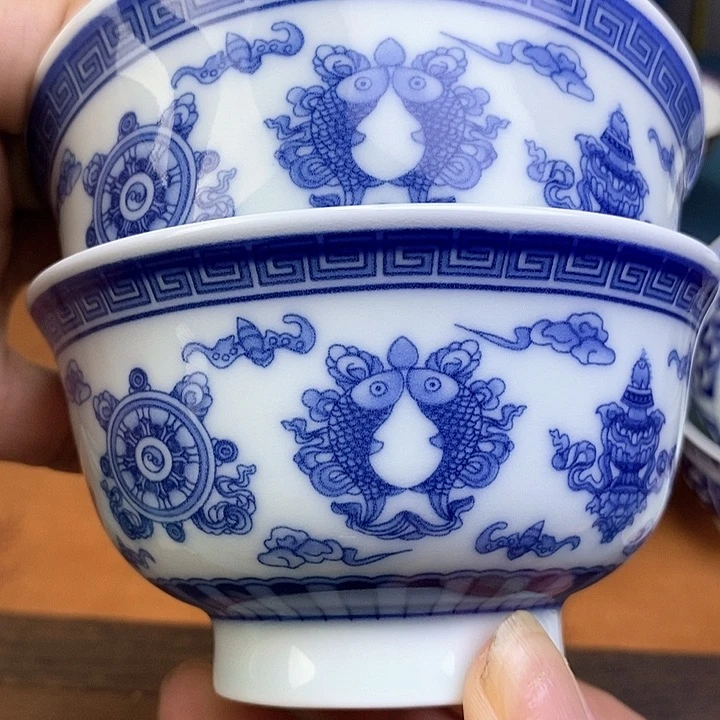 景德镇陶瓷藏式茶碗