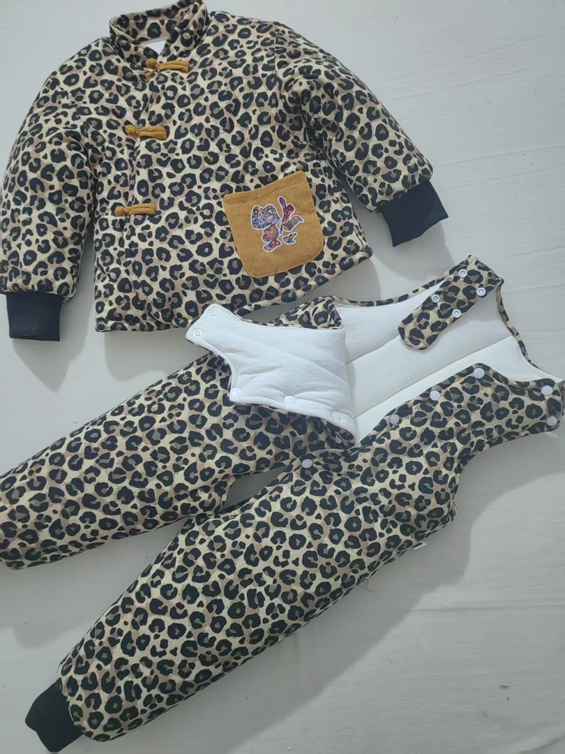 棉服圆领学院风厚款格子时尚棉袄加厚立领秋冬洋气休闲保暖