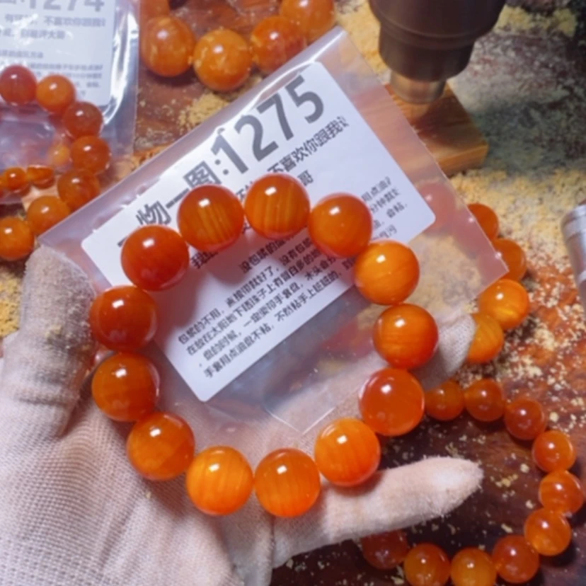 【闪购商品】松木（琥珀木）手串/手链启**f加两颗