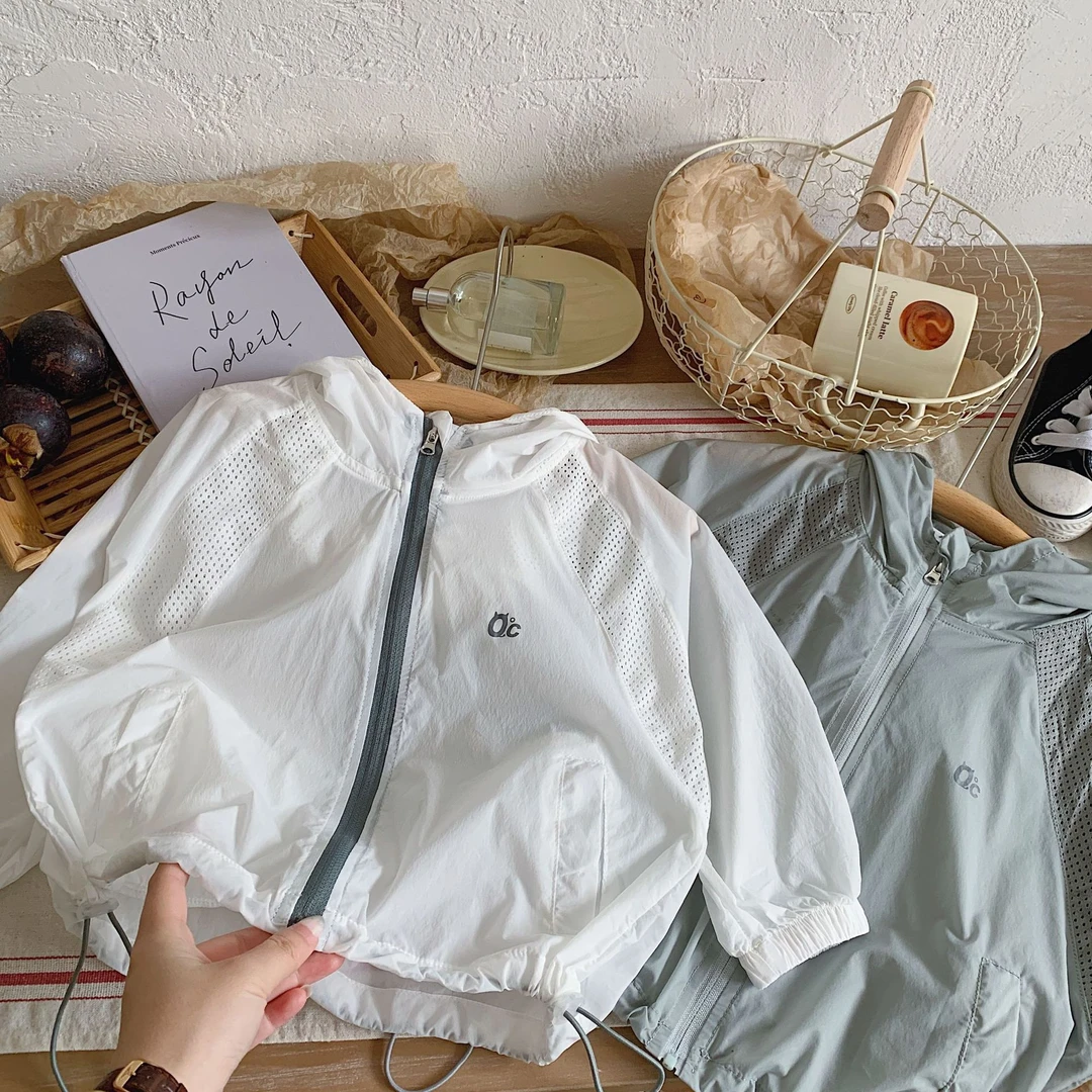 儿童防晒衣夏季新品男女童轻薄透气防紫外线韩版防晒服外套童装潮