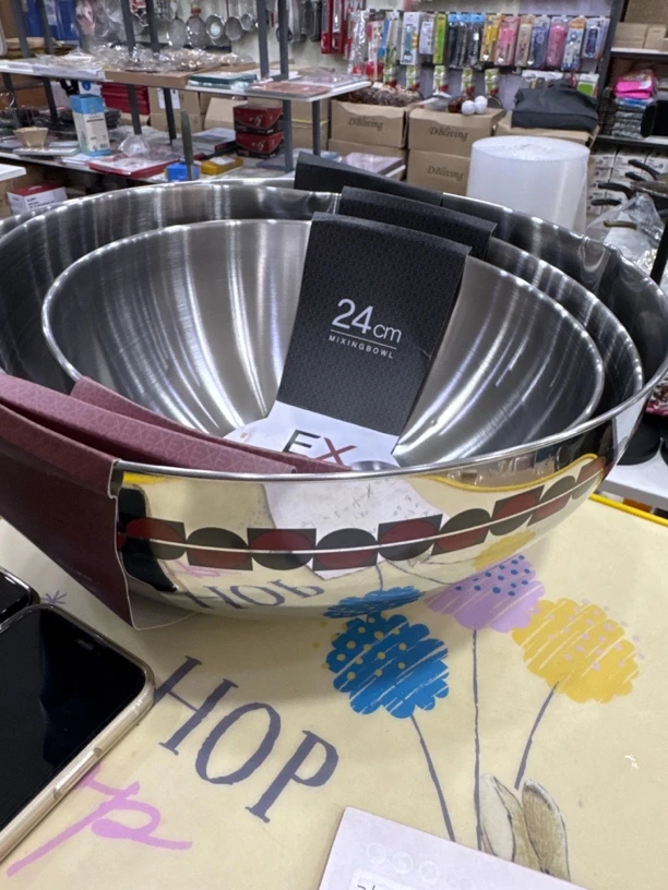 韩国进口高档不锈钢洗菜盆 加厚款 带刻度 微瑕特价