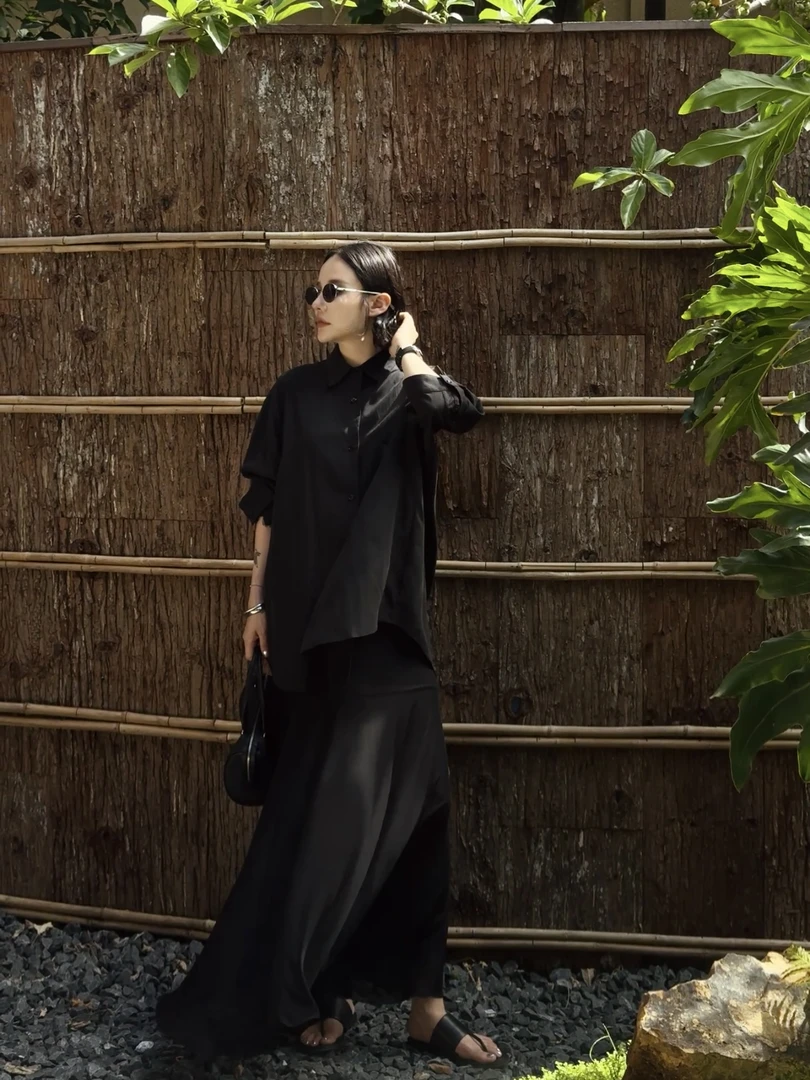 【DYMMXYMM】- 默逸灯笼.显瘦宽松长袖T设计师INS风 -5SSW7704