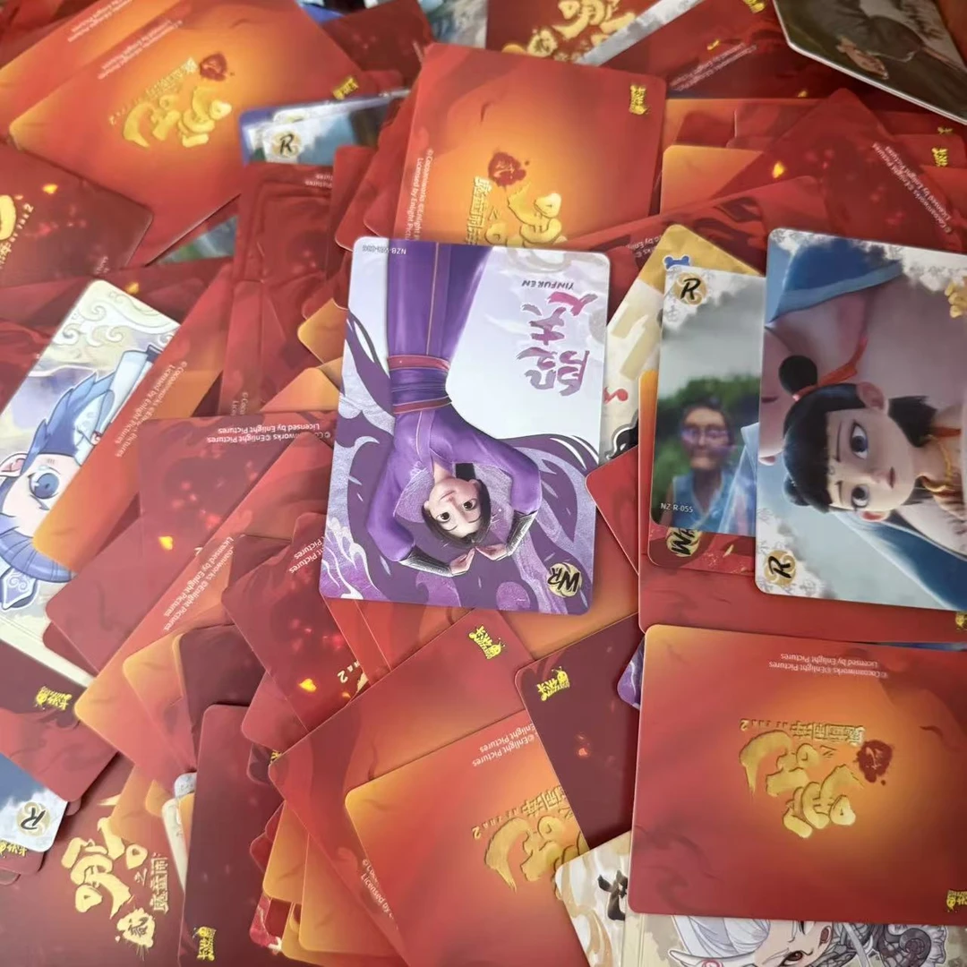【普卡包邮】卡游哪吒灵焰包第二弹卡片普卡2斤