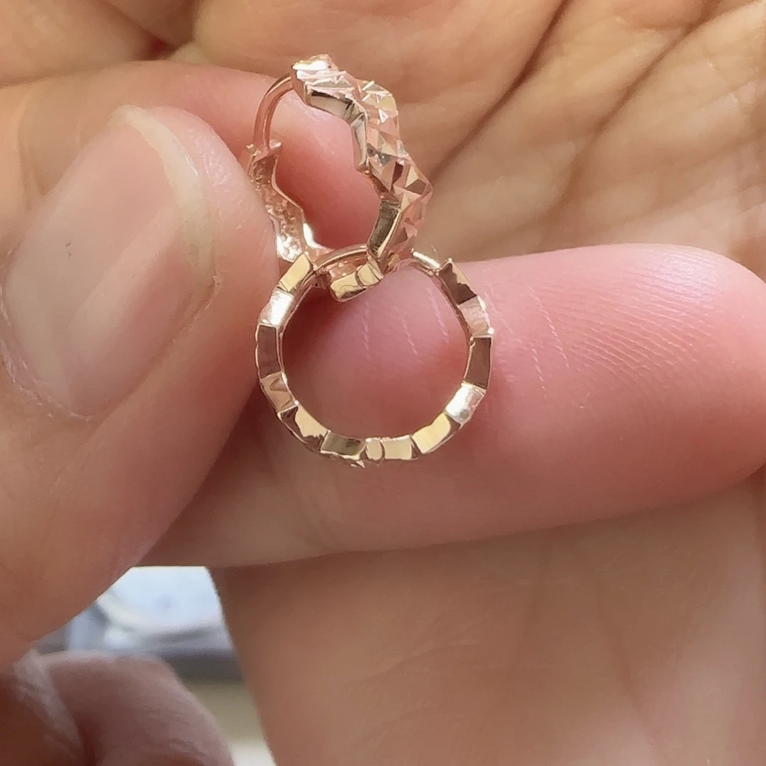 18K金耳饰多样性发货其一