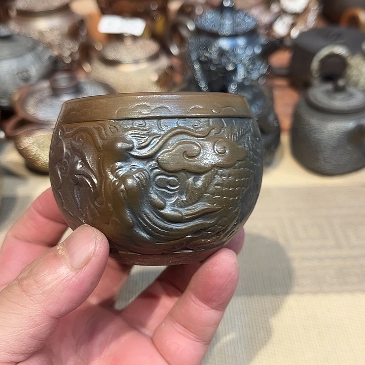 柴烧裸烧茶具福利707