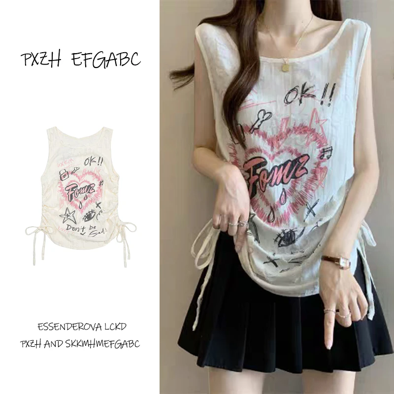 韩版背心夏季新款内搭洋气上衣时尚打底小吊带女显瘦收腰无袖短袖