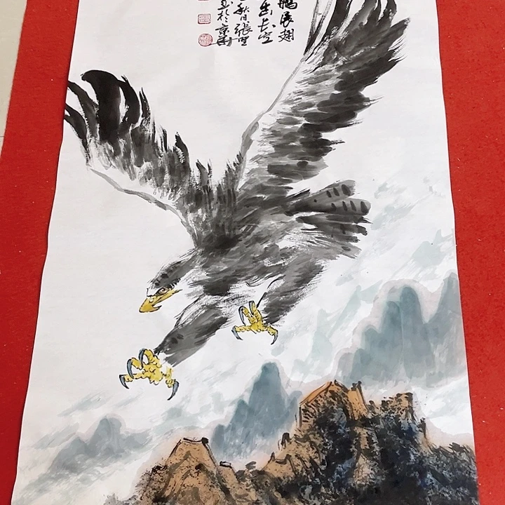 国画张圣敏先生纯手绘作品