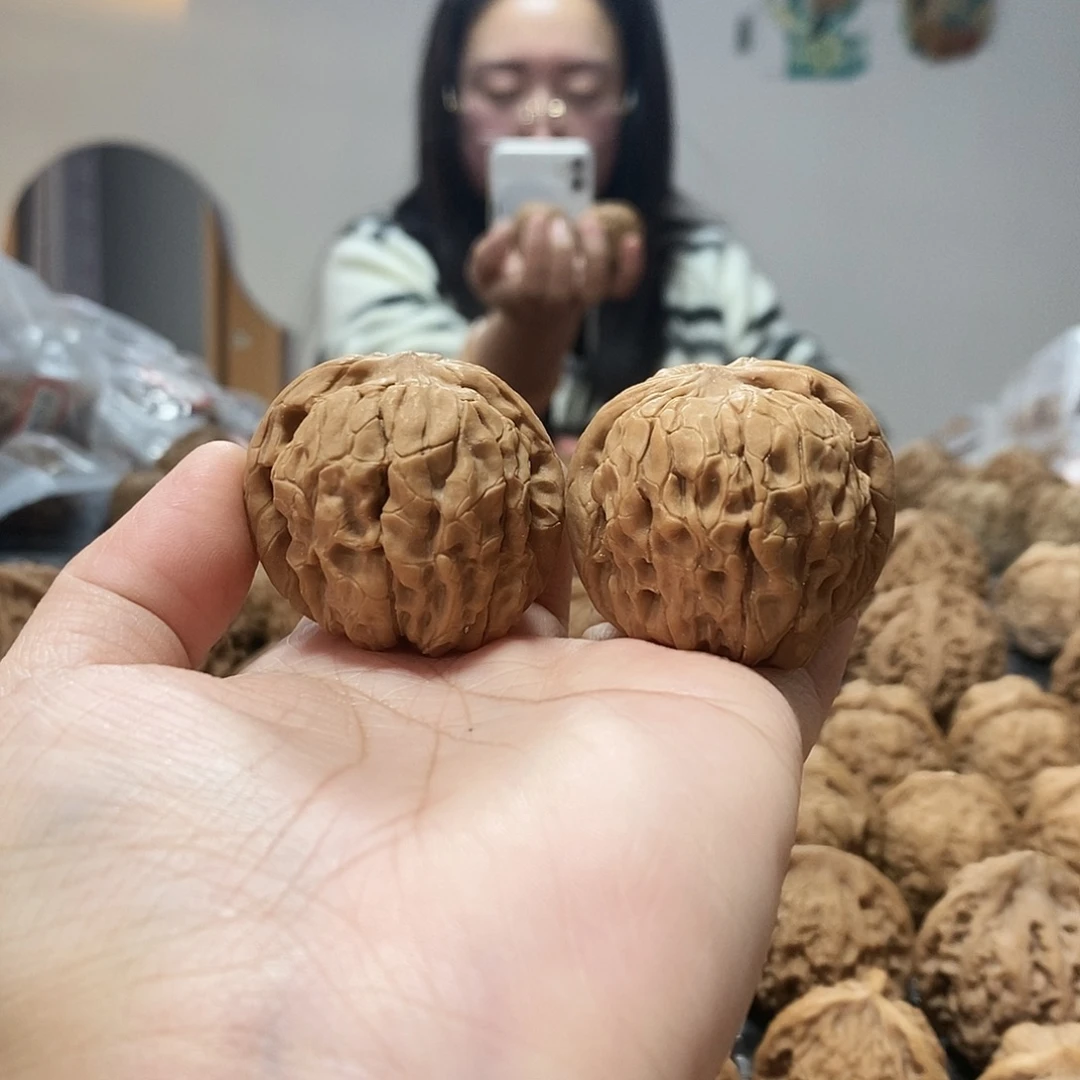 文玩核桃吊坠甲骨文39