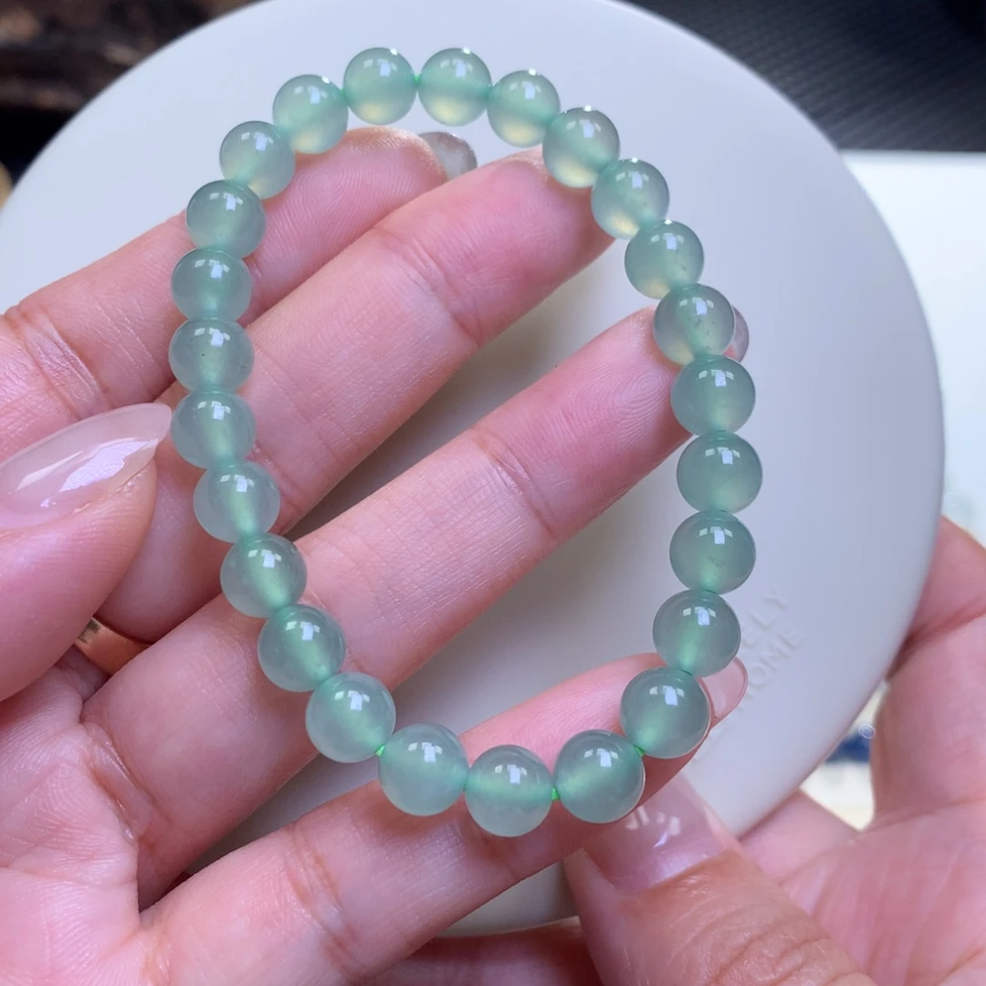 未镶嵌手链翡翠翡翠手串卡7.5