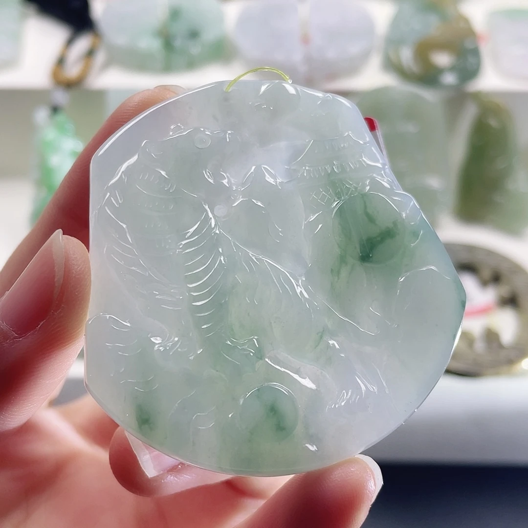 翡翠未镶嵌颈饰天然翡翠1111111