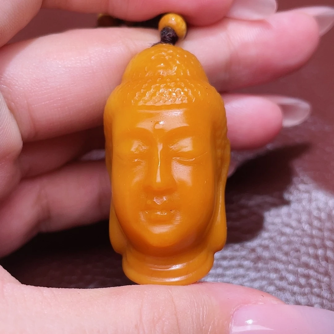 和田玉未镶嵌颈饰麒****馆