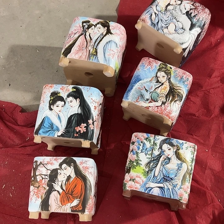 遇***8景德镇手绘花盆性价比超高