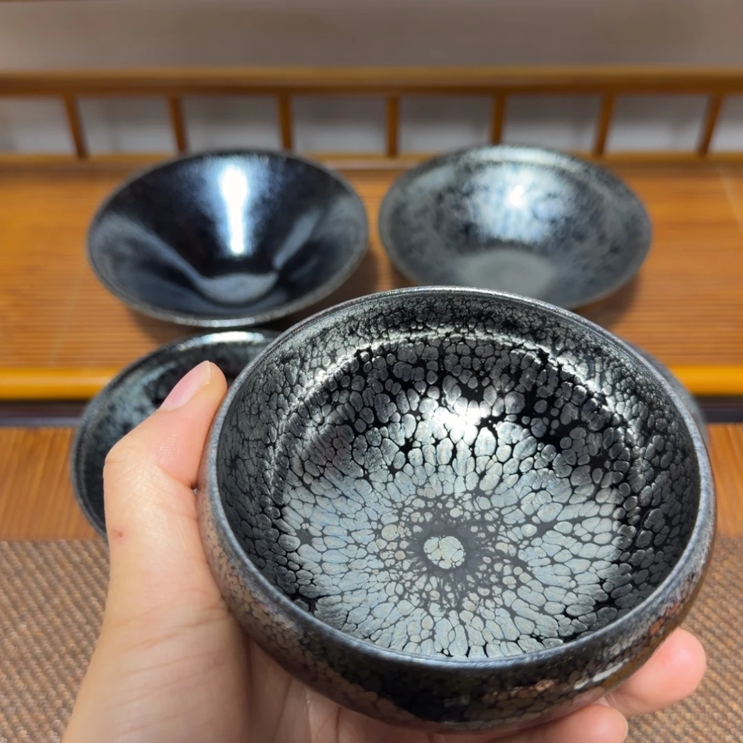 茶盏建盏手工制作主人杯茶杯的