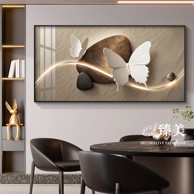 大尺寸电表箱装饰画免打孔遮挡餐厅客厅电闸盒弱电箱配电箱盒挂画