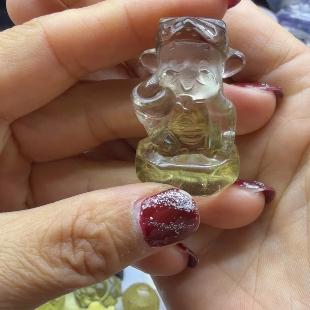 水晶未镶嵌珠宝半成品