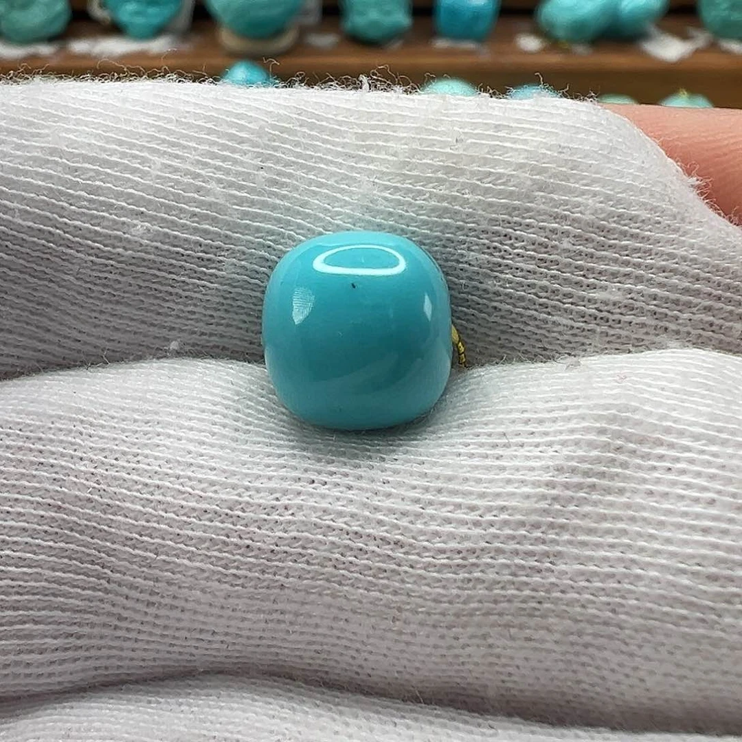 绿松石老型珠 未镶嵌