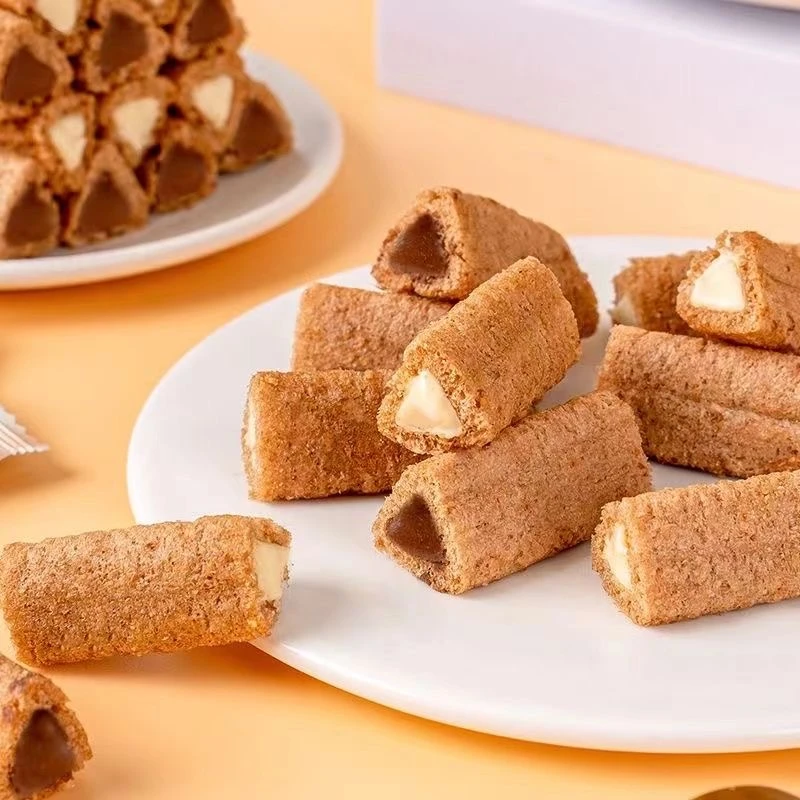 熔岩三角酥巧克力牛奶味休闲解馋膨化追剧零食【1个道具换1个】