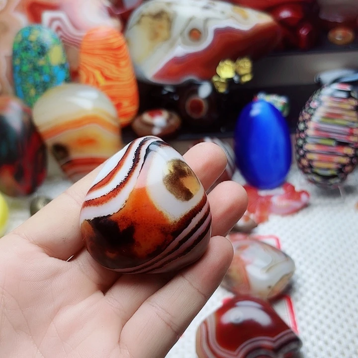 A***y未镶嵌玛瑙/玉髓珠宝半成品