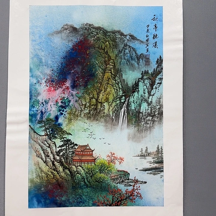 国画国画莫国宾老师精品