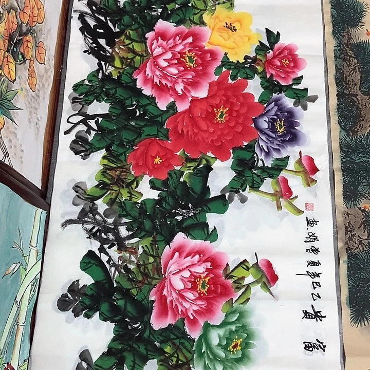 小周画廊的直播间