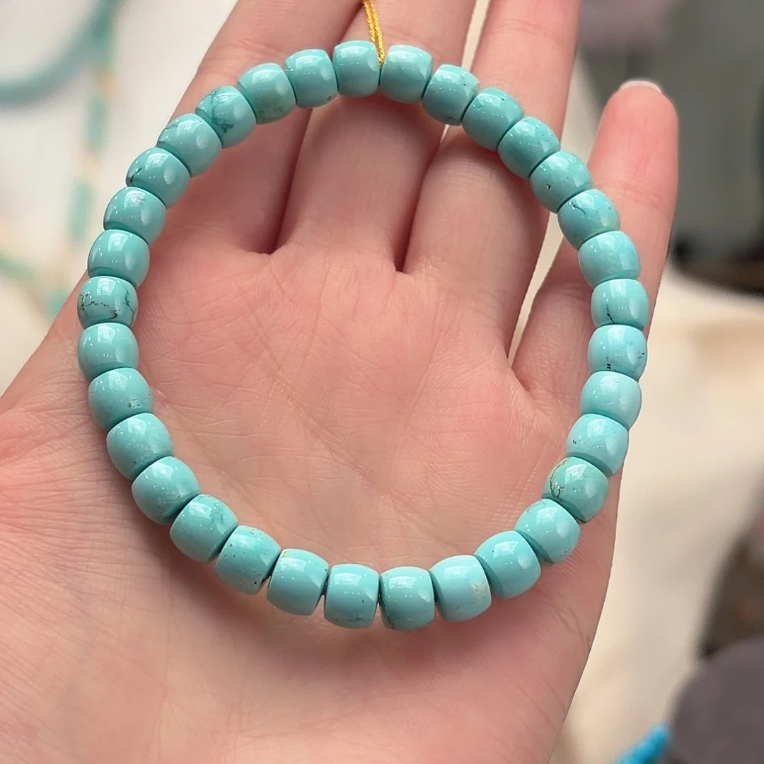 绿松石未镶嵌颈饰