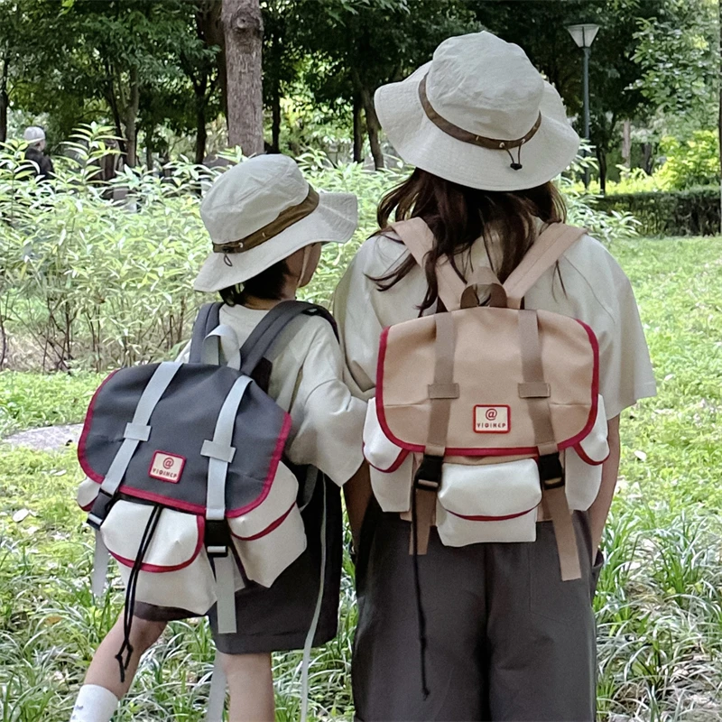 幼儿园书包日系儿童外出超轻大容量男童背包女孩小学生出游双肩包