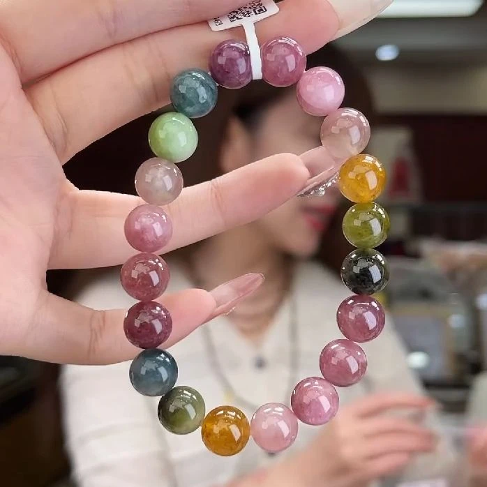 05482016/未镶嵌碧玺10mm+单圈多样性发货