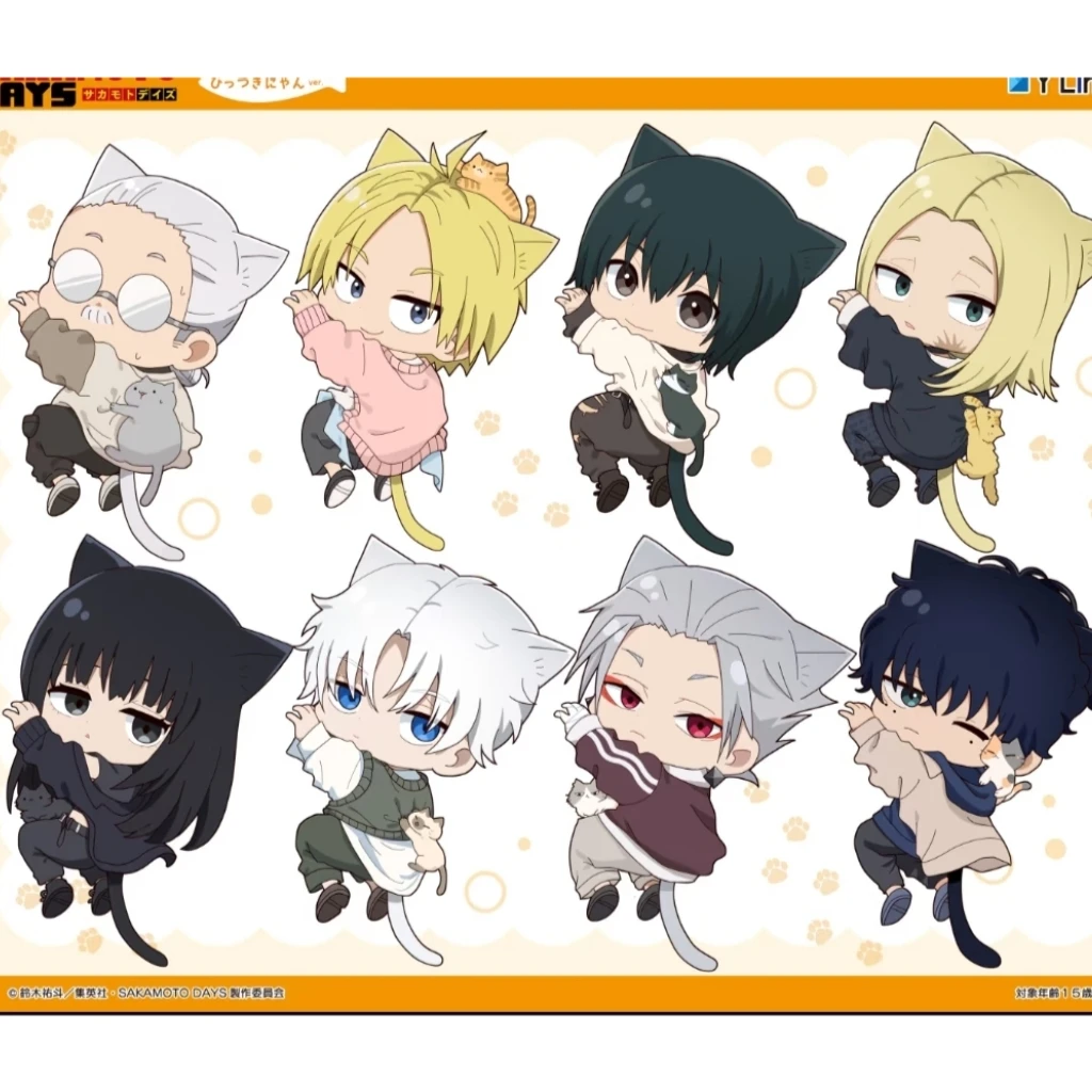 【国现坂本日常】 猫咪主题系列吧唧代拆